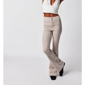 Free People Jayde Corduroy Flare Stretch Pant